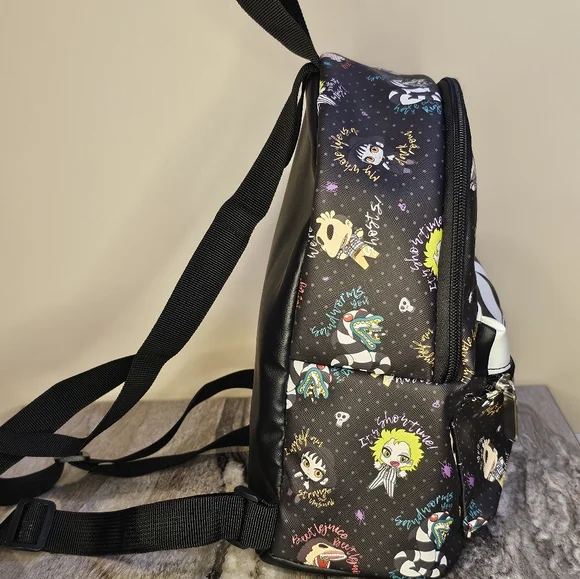 Beetlejuice Purse/Mini backpack - Picture 6 of 8